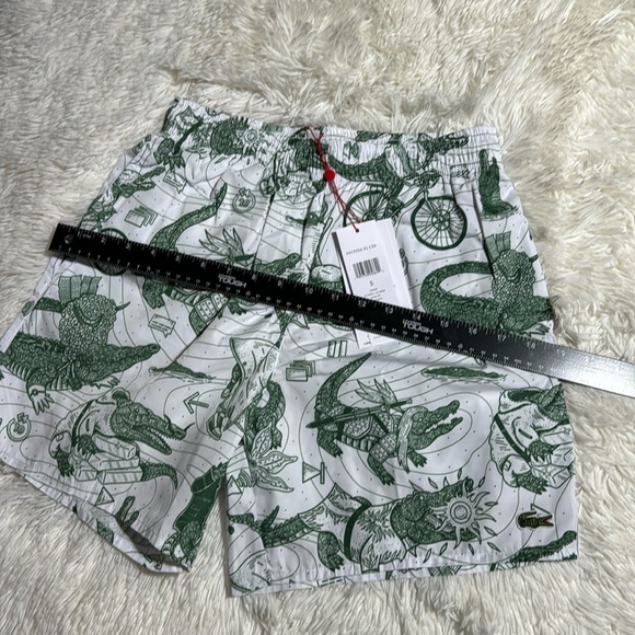 LAST STOCK‼️ MEN’S LACOSTE X NETFLIX PRINTED SWIM TRUNKS - Picture 6 of 8